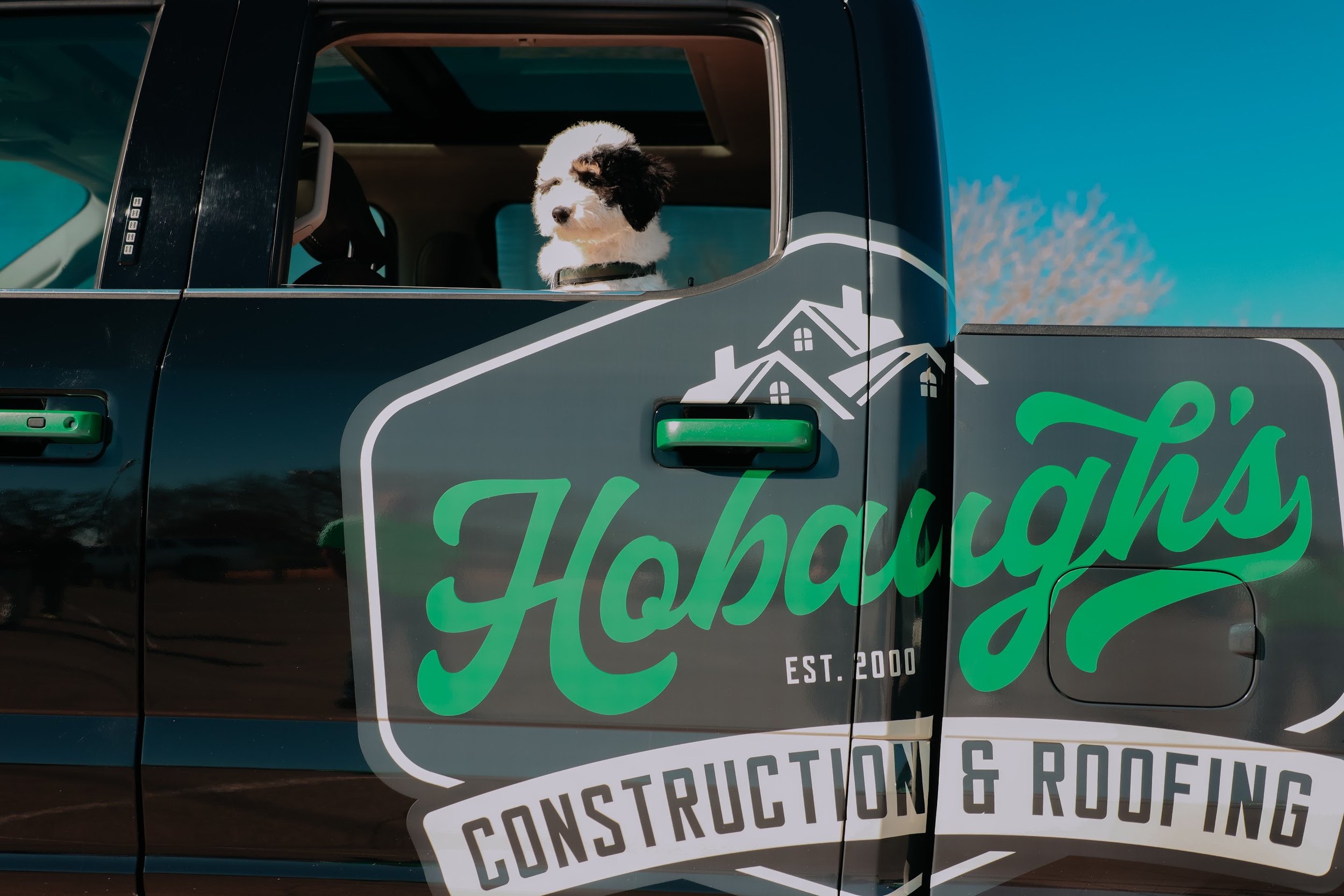 Exterior project completed by Hobaugh's