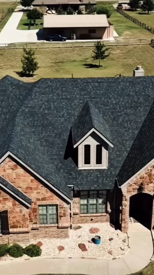 Recent roofing project